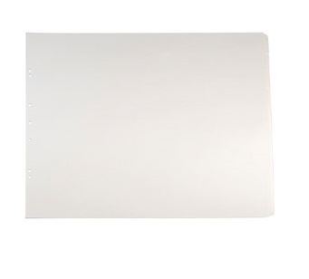 Image for A3 LANDSCAPE 10 TAB DIVIDERS WHITE PUNCHED from SBA Office National - Darwin